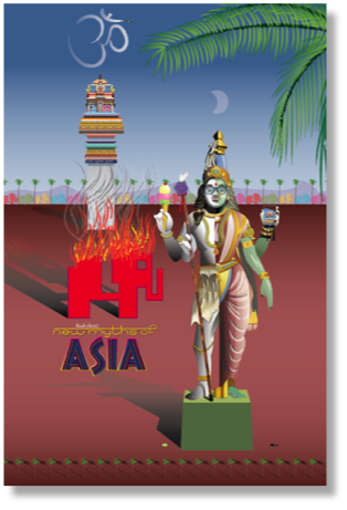 Poster, "New Myths of Asia"